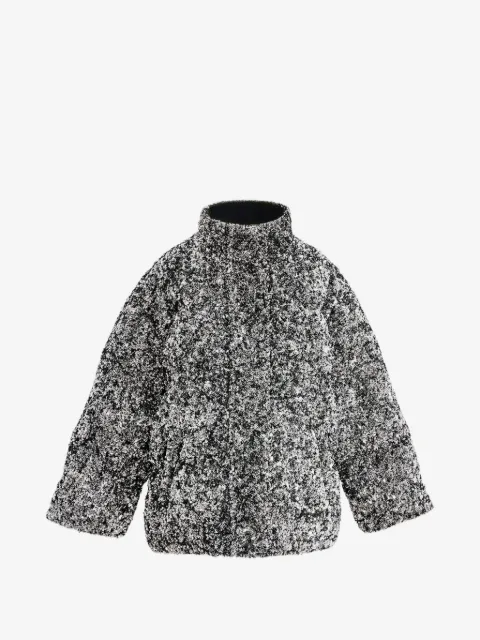 Tulleen glitter puffer jacket