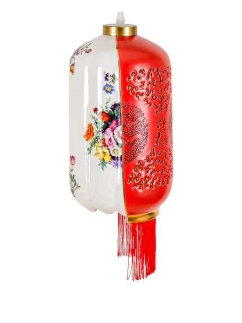 Seletti Inalda floral dragon lampshade