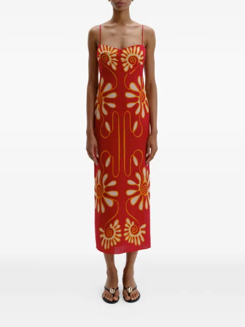 Cala de la Cruz vestido midi Paloma