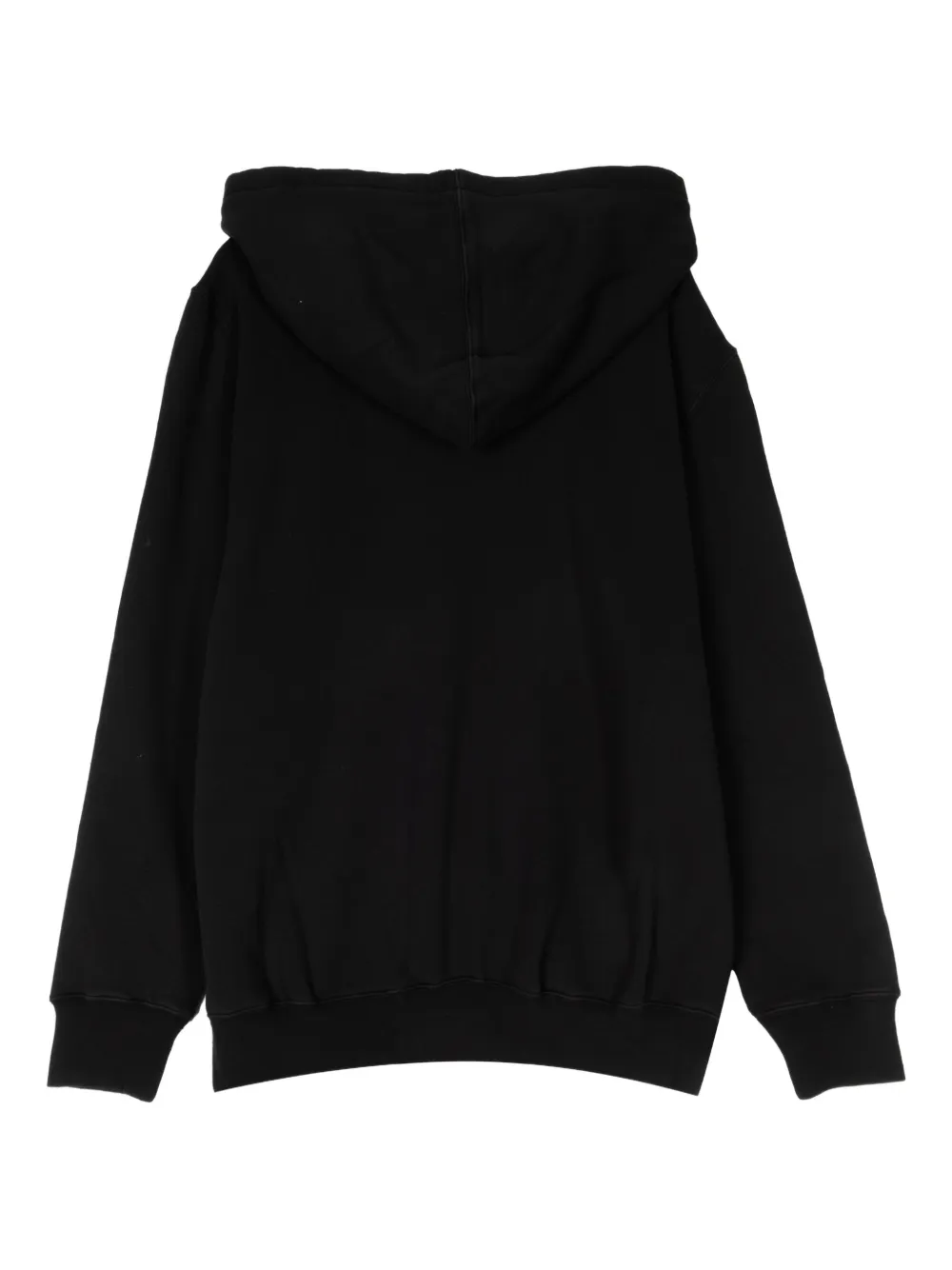 Rick Owens DRKSHDW lettering hoodie - Zwart