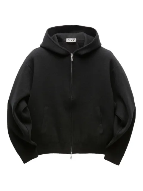 COOR Double Face long-sleeve hooded jacket
