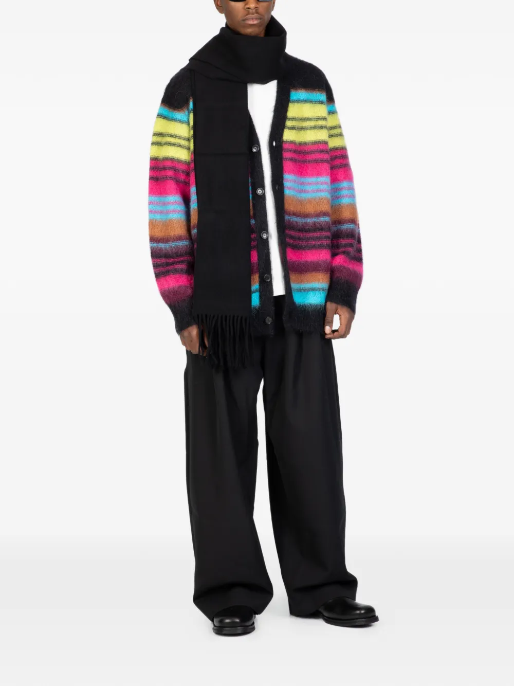 Laneus striped knitted cardigan | Cardigans | Image 2