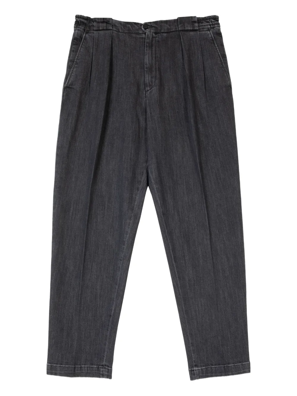 Briglia 1949 pleat-detail jeans - Grigio