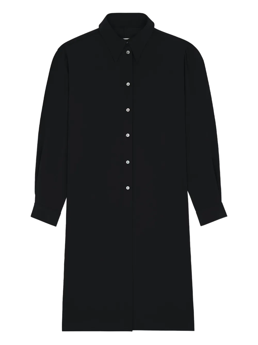 Mm6 Maison Margiela Button-fastening Shirt In Black