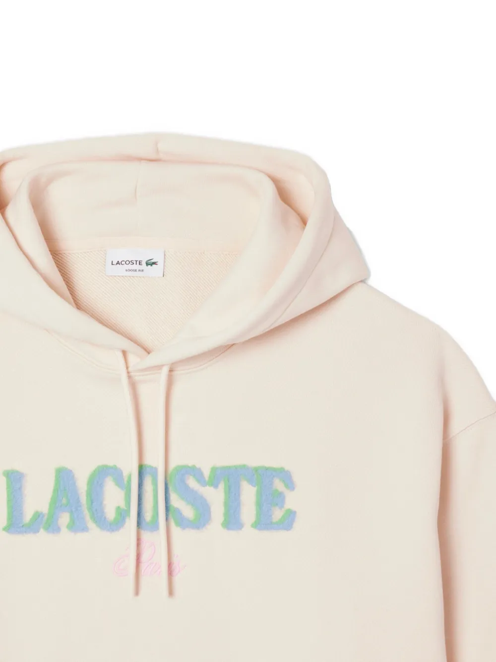 Lacoste Sweater met capuchon Beige