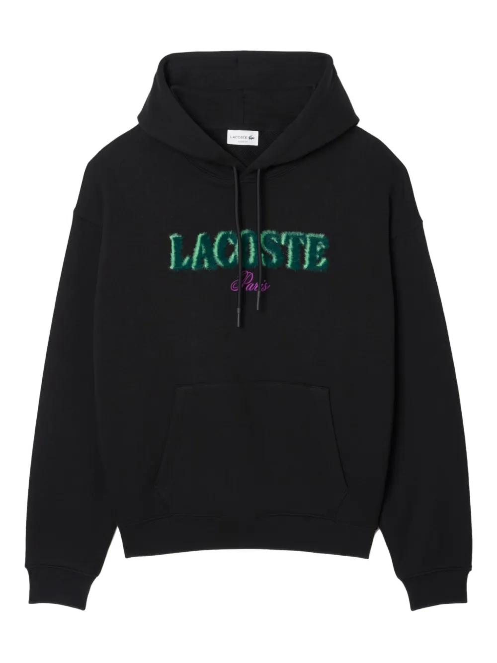 Lacoste logo hoodie - Nero