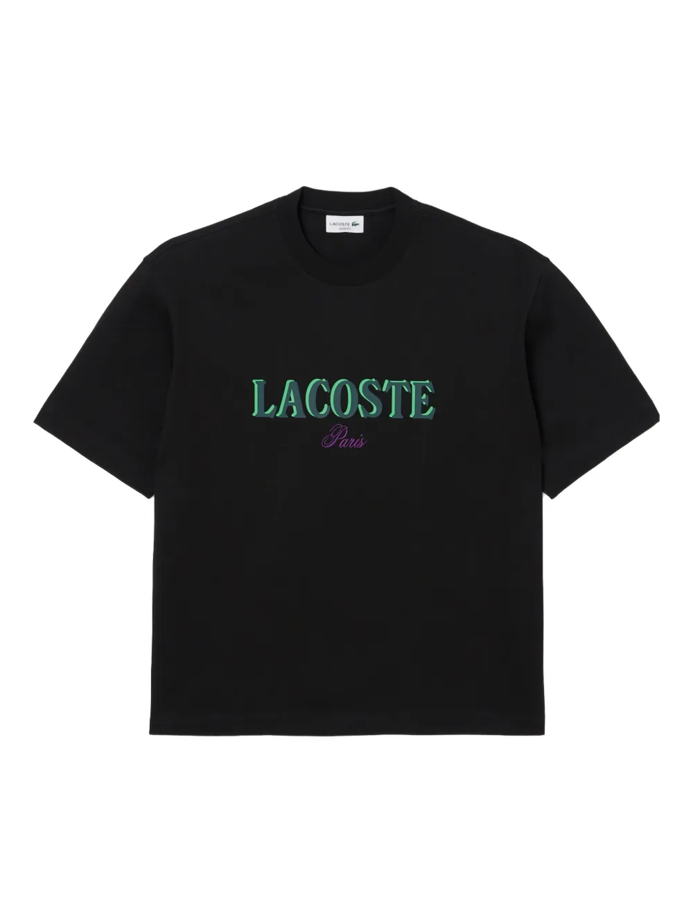 Lacoste playera con logo estampado | negro | Image 1