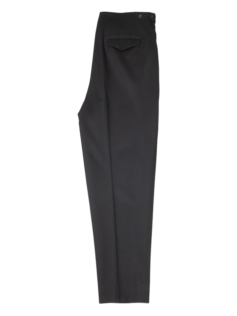 Briglia 1949 Chelsea pleated trousers - Zwart