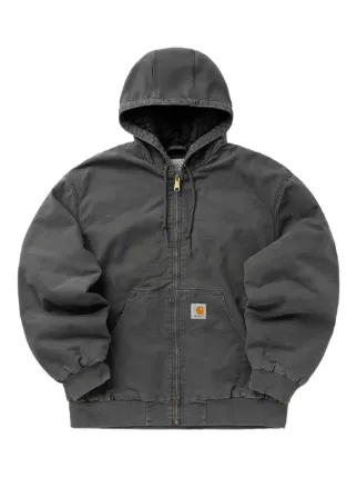 Carhartt WIP OG Active Cotton Jacket | Grey | FARFETCH SG