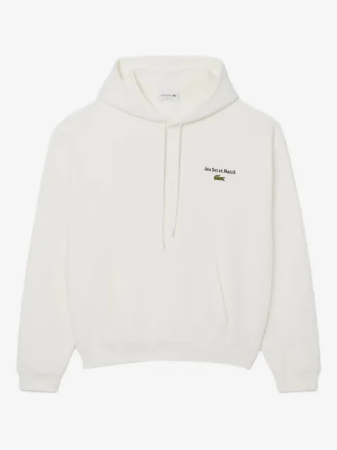 Lacoste logo-detail hoodie