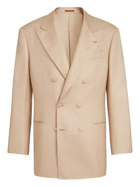 Brunello Cucinelli peaked-lapels double-breasted blazer