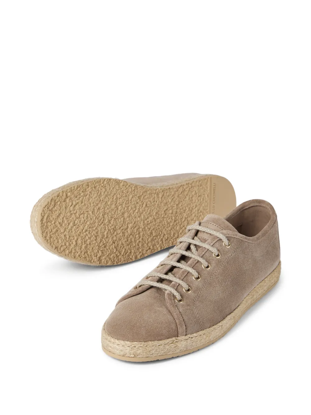 Brunello Cucinelli Suède sneakers Beige