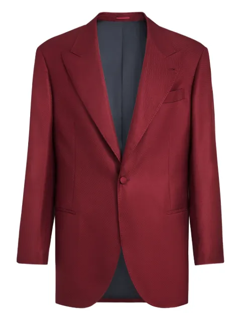 Brunello Cucinelli blazer à revers pointus