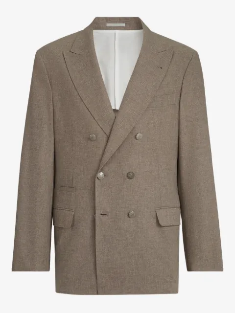 Brunello Cucinelli double-breasted blazer