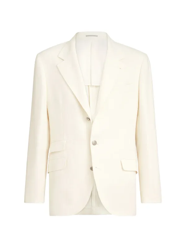Brunello Cucinelli シングルジャケット | ニュートラル | FARFETCH JP