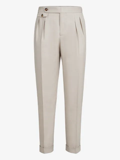 Brunello Cucinelli double-pleats trousers