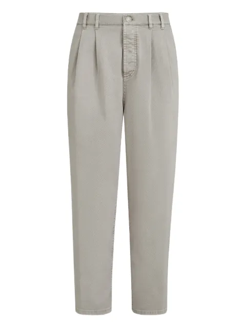 Brunello Cucinelli double-pleat five-pocket jeans
