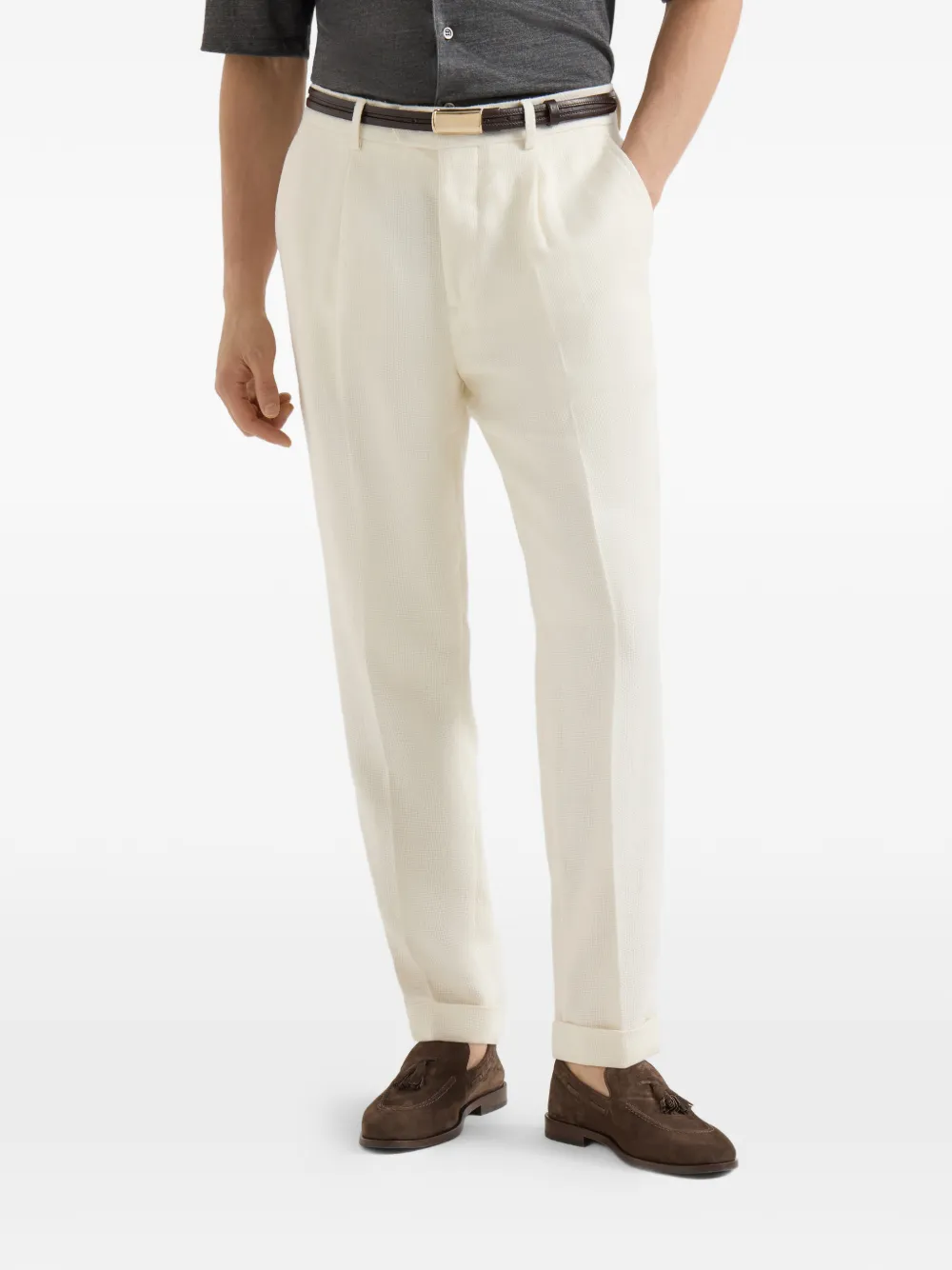 Brunello Cucinelli Plooibroek Beige