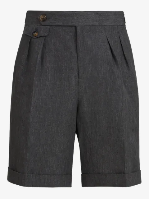 Brunello Cucinelli shorts con pinzas