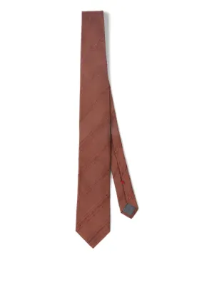 Brunello Cucinelli ペイズリー ネクタイ | グレー | FARFETCH JP