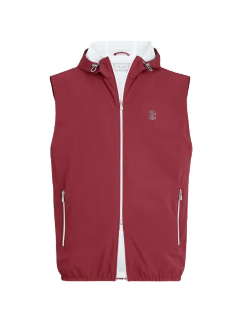 Brunello Cucinelli فيست 'باوند' لين بغطاء وشعار الماركة