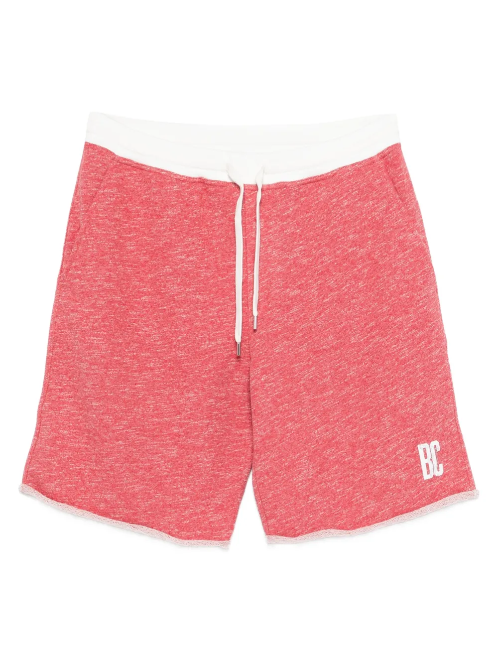 Brunello Cucinelli drawstring-fastening logo-print shorts | Rot | Image 1