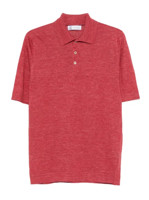 Brunello Cucinelli Poloshirt mit Knöpfen