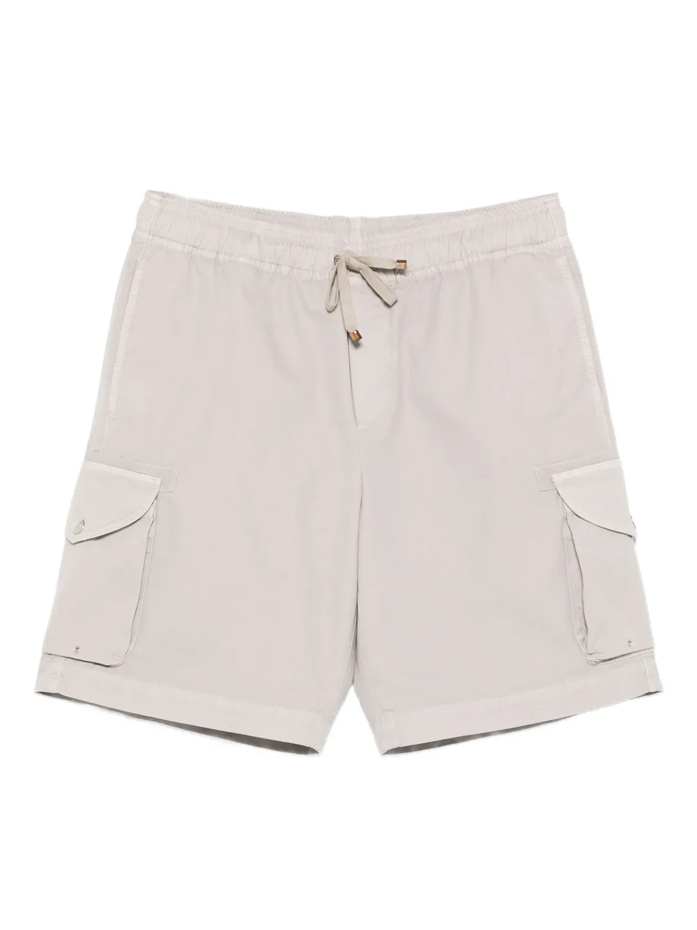 Brunello Cucinelli drawstring-fastening cargo shorts | Neutrals | Image 1