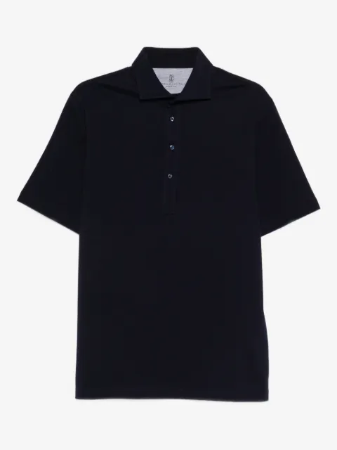 Brunello Cucinelli ボタン ポロシャツ