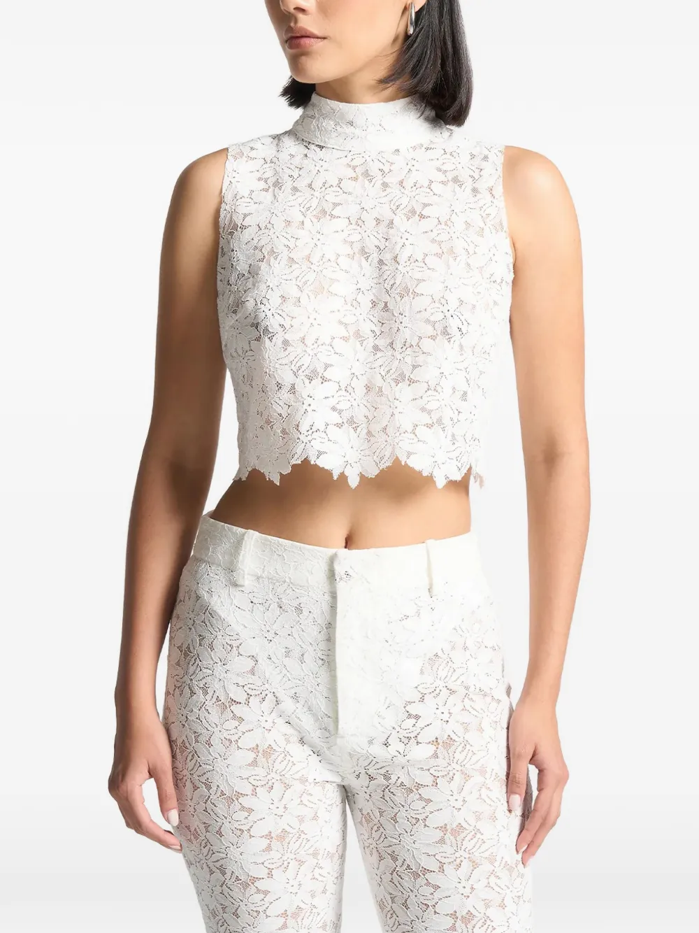 Manière De Voir sleeveless top - Bianco