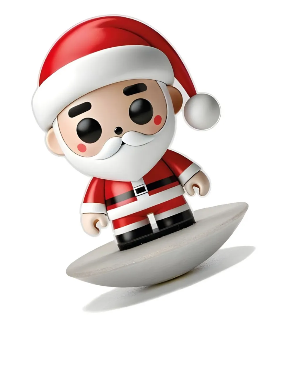 Linee Recanati Santa-claus Figurine Stand In Multi