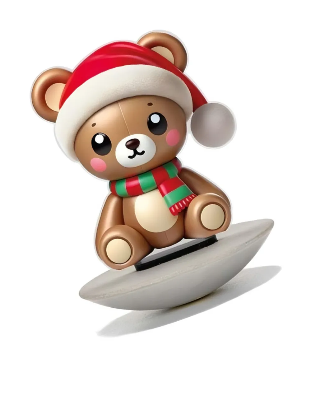 Linee Recanati figura Santa-Hat Bear |  Accesorios decorativos | Image 2
