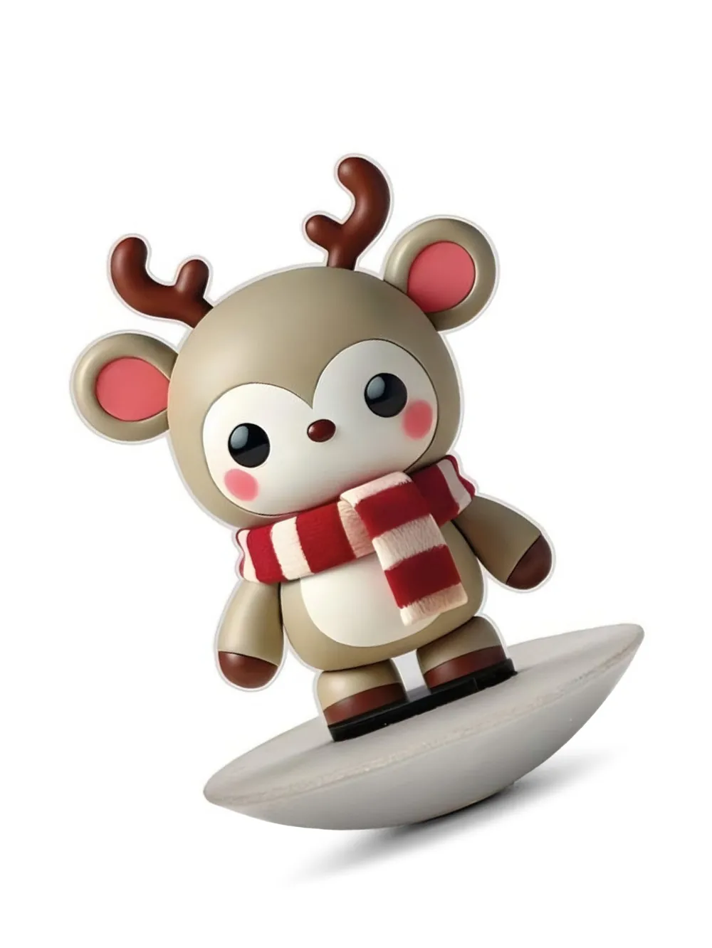 Linee Recanati scarf reindeer figure |  Decorative Accessories | Image 2