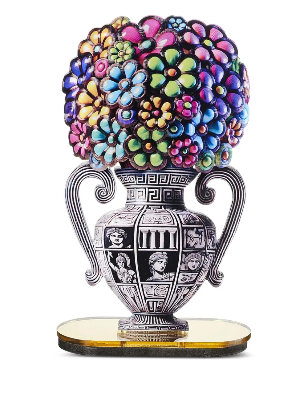 Linee Recanati 花卉花瓶架 | 灰色 | Image 1