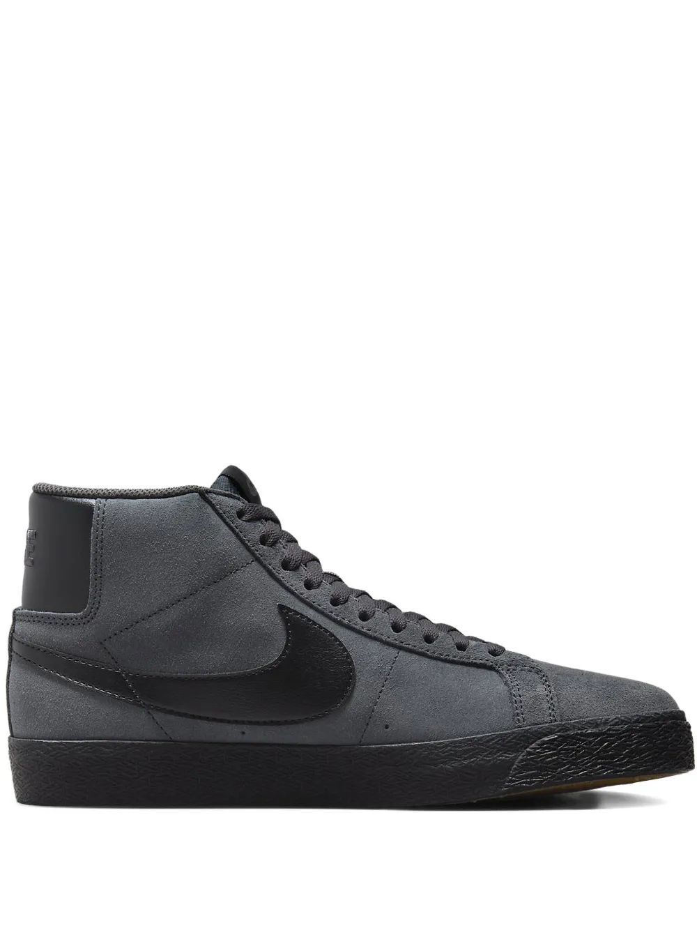 Nike Zoom Blazer Mid sneakers met SB-logo-reliëf Grijs