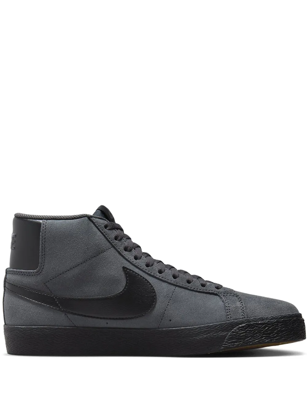 Nike Zoom Blazer Mid sneakers met SB-logo-reliëf Grijs