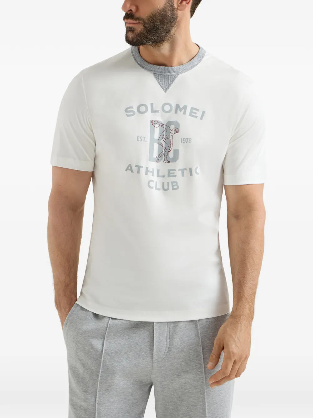 Print Cotton T-Shirt