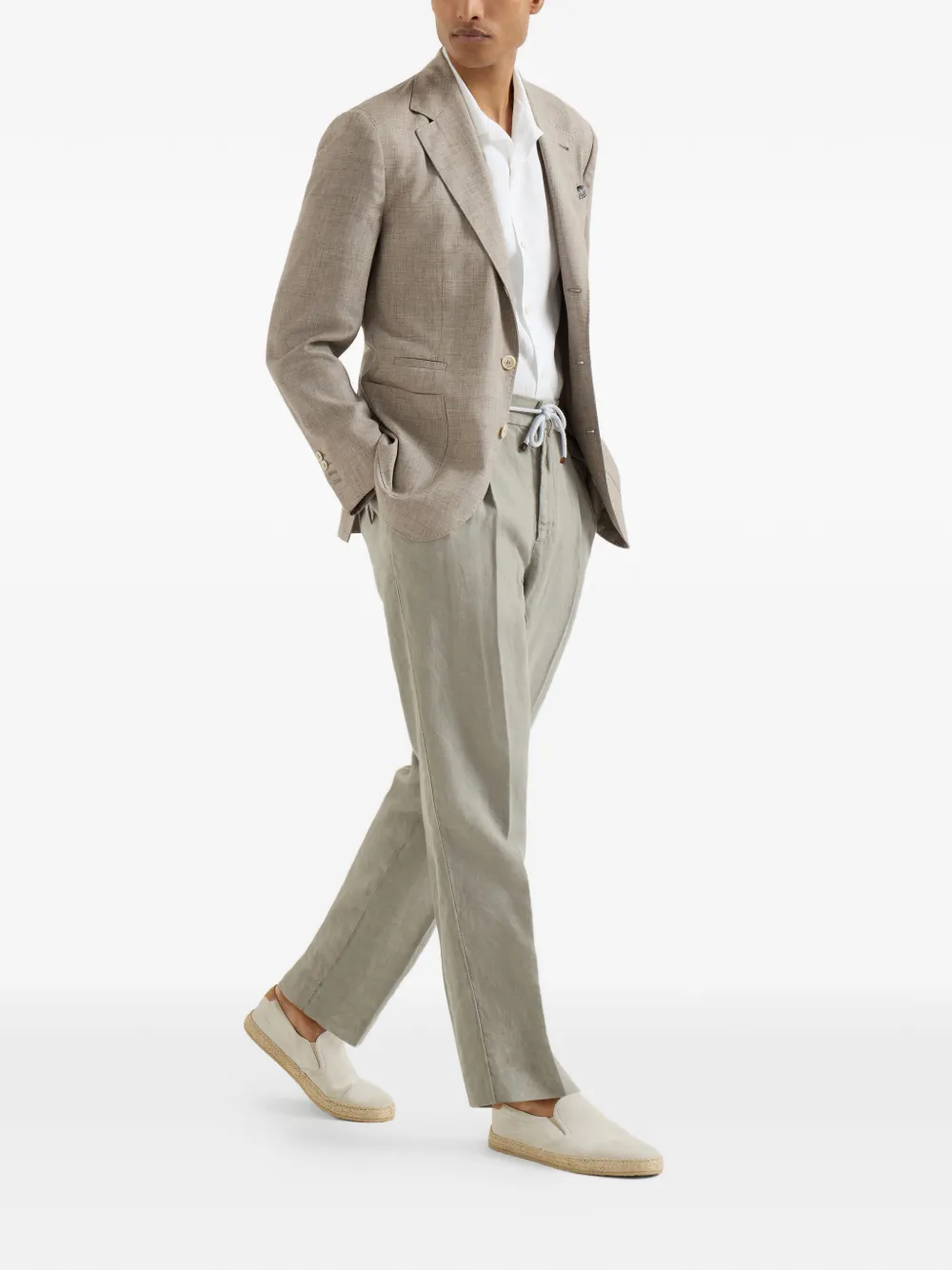 Brunello Cucinelli patch-pocket blazer | Blazers | Image 2