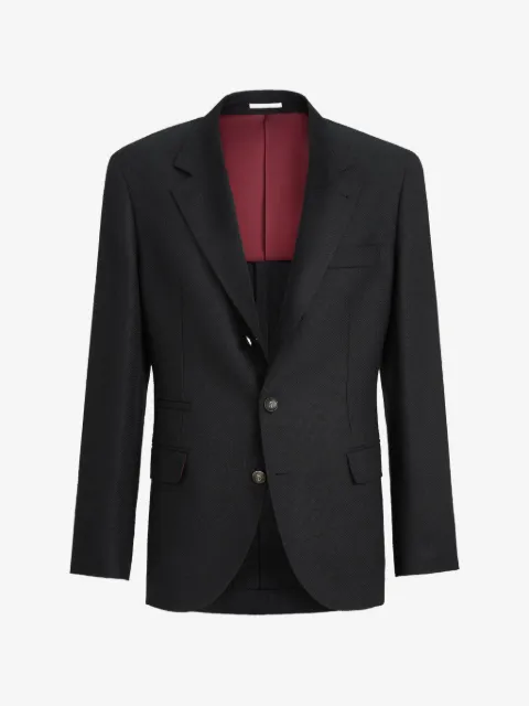 Brunello Cucinelli blazer à simple boutonnage