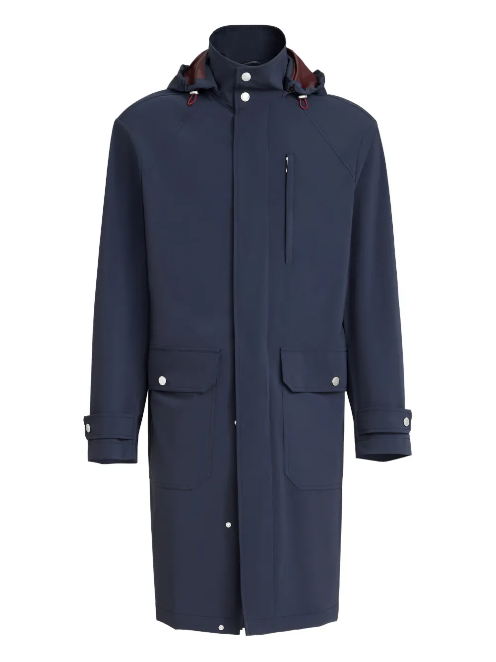 Brunello Cucinelli parka con capucha removible | azul | Image 1