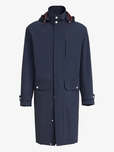 Brunello Cucinelli detachable-hood parka coat