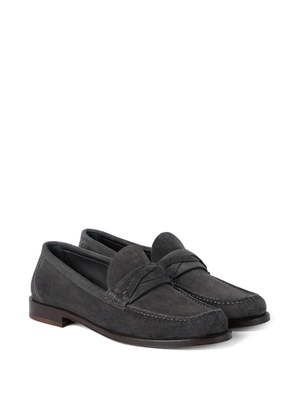 Brunello Cucinelli Zwarte loafers