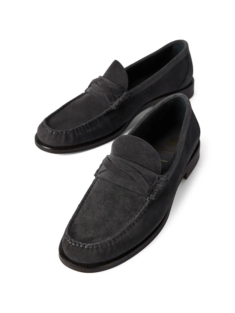 Brunello Cucinelli Zwarte loafers