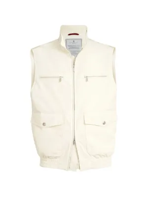 Brunello Cucinelli キルティング ベスト | ニュートラル | FARFETCH JP