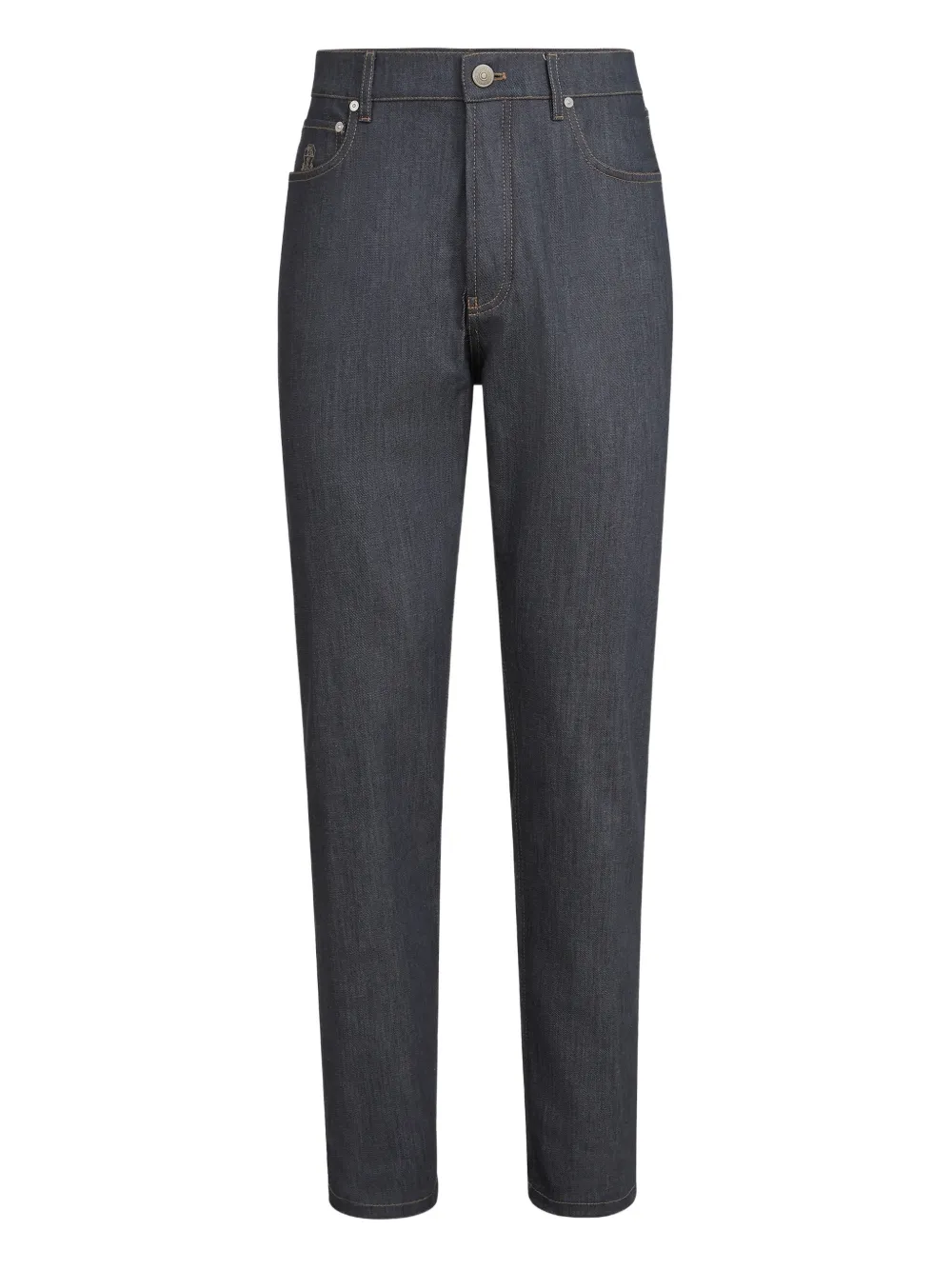 Brunello Cucinelli five-pocket trousers | Grey | Image 1