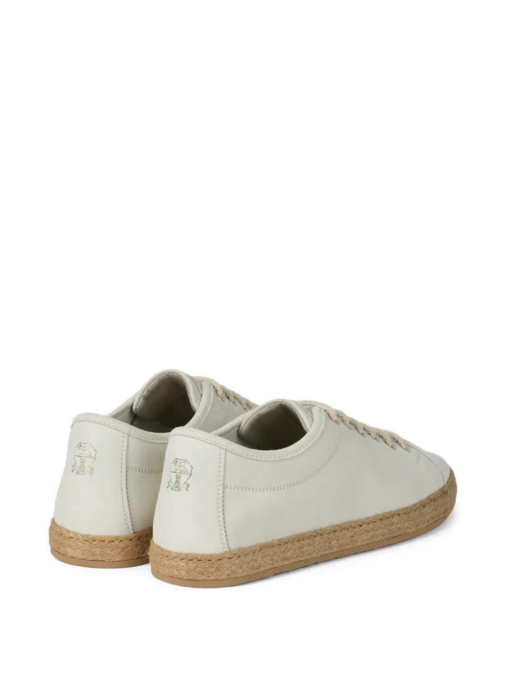 Brunello Cucinelli Leren sneakers Beige
