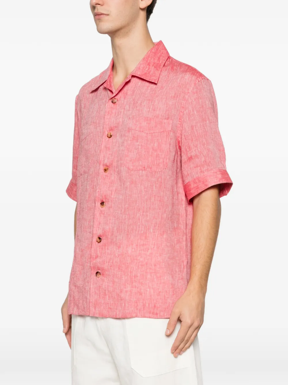  Brunello Cucinelli Buttoned Shirt - Red 