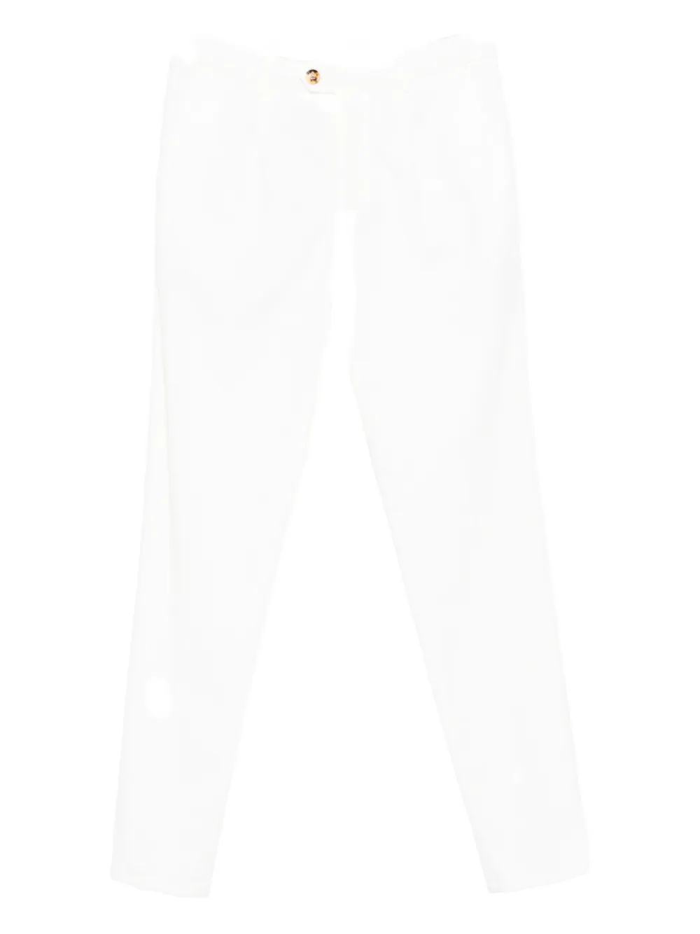 Brunello Cucinelli button-fastening trousers | White | Image 1