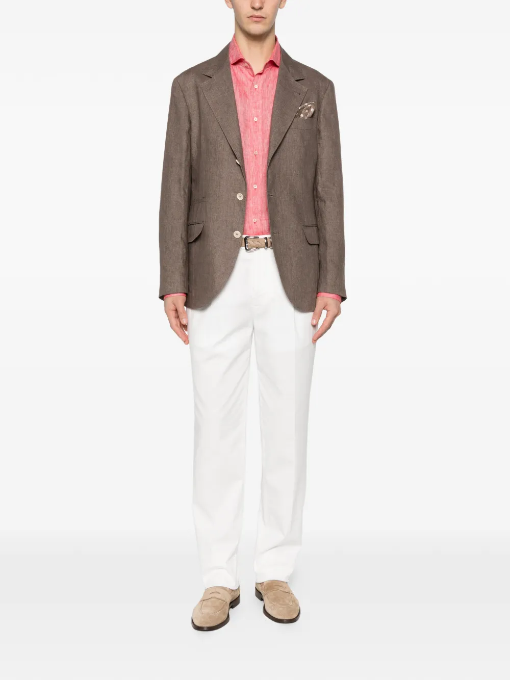 Brunello Cucinelli button-fastening trousers | Regular-Fit & Straight Leg Pants | Image 2