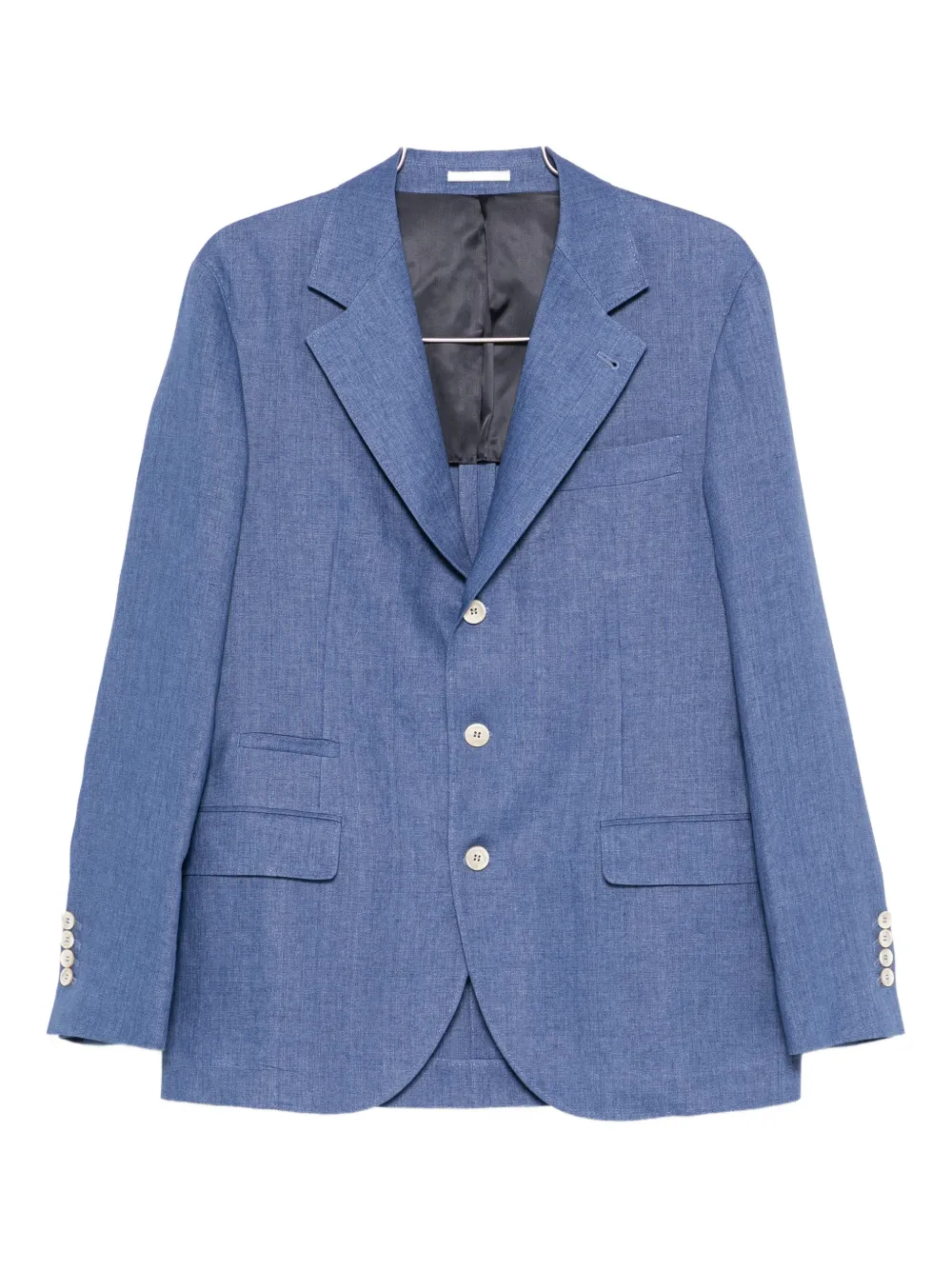 Brunello Cucinelli Blazer monopetto - Blu